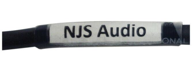 Hi Quality NJS 3.5mm Stereo Plug to 2 x RCA Phono Plugs Signal Cable 3 Variants