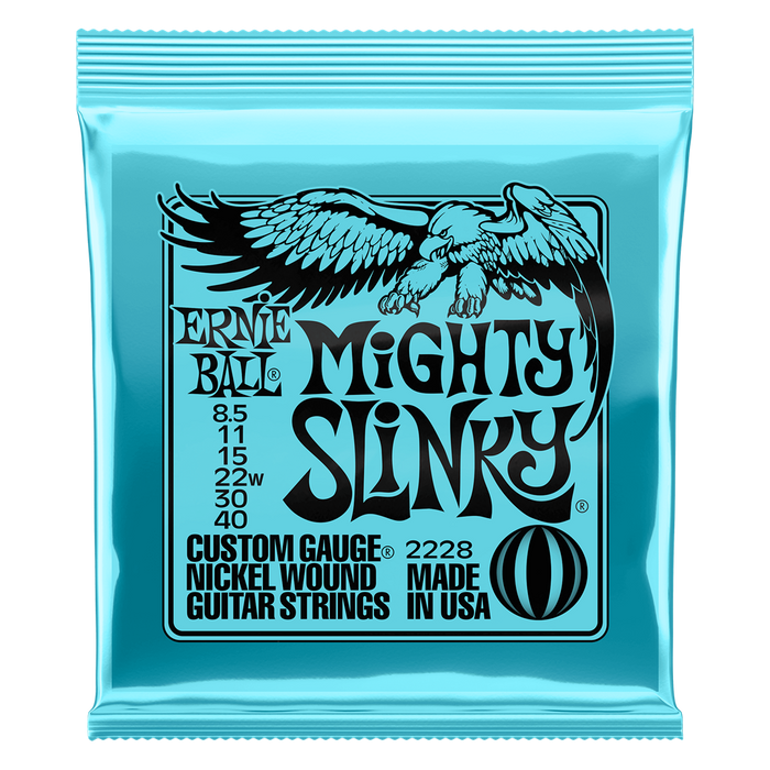 Ernie Ball Mighty Slinky Guitar Strings 8.5 - 40