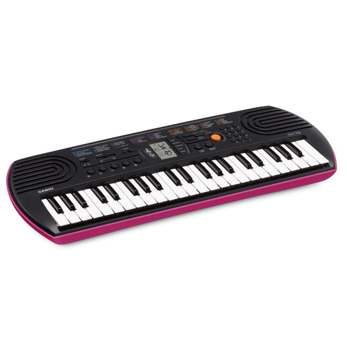 Casio Mini Keyboard 44 Keys SA-78 Pink
