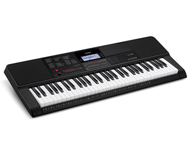 Casio Electronic Keyboard 61 Keys Touch Sensitive CT-X700 Black