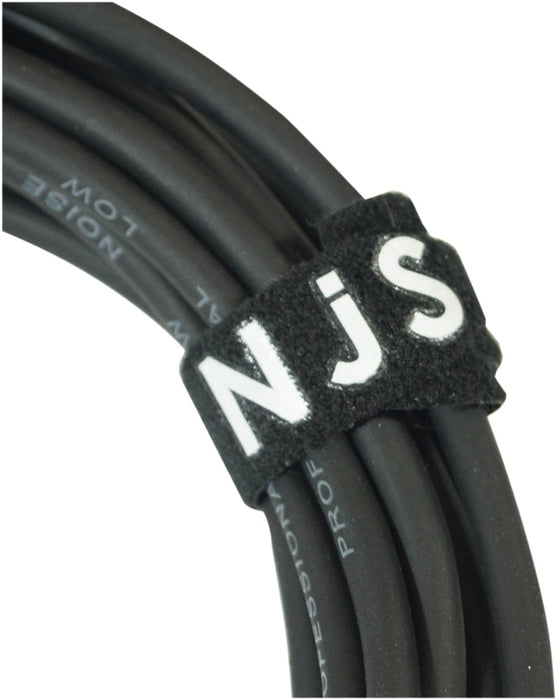 NJS 6.35mm Plug (Stereo or Mono) to 2 x RCA Phono Plugs Signal Cable