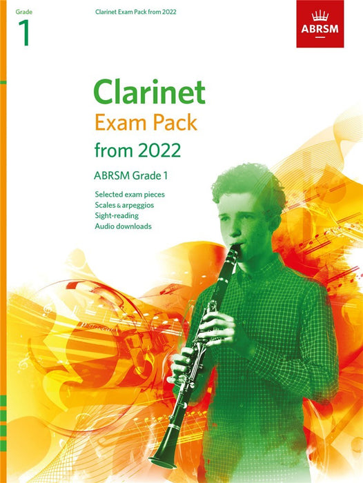 ABRSM Clarinet Exam Pack Grade 1 2022 - 2025