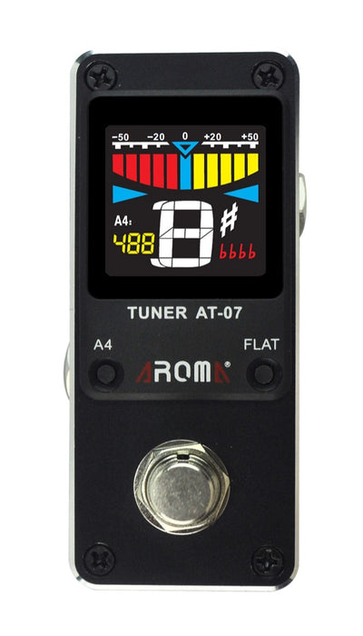 Aroma Colour Screen Stomp Chromatic Tuner AT-07
