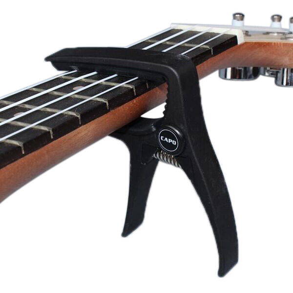 Aroma Ukulele Capo in Black