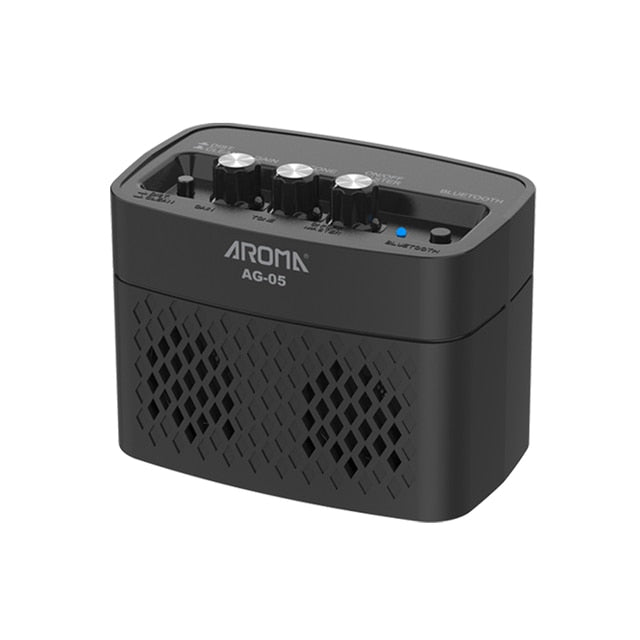Aroma 5W Rechargeable Guitar Amplifier