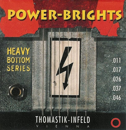 Thomastik Powerbright Set Heavy Bottom Gauge 0.010