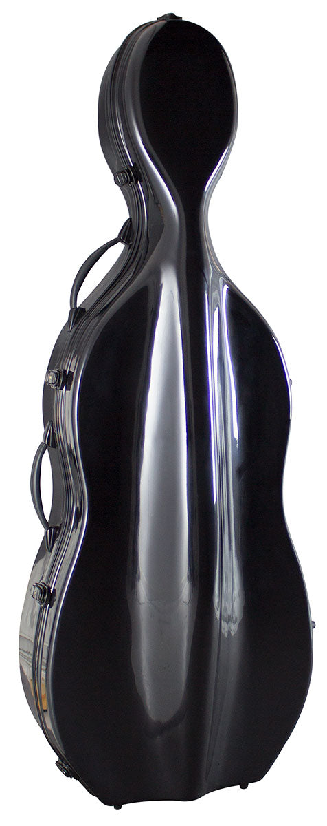 Hidersine Cello Case Fibreglass Black
