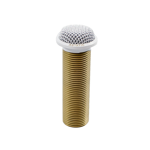 CAD Astatic RF Resistant Mini-Boundary Button Condenser Microphone ~ White