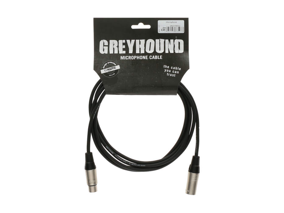 Klotz Greyhound XLR Microphone Cable 2m
