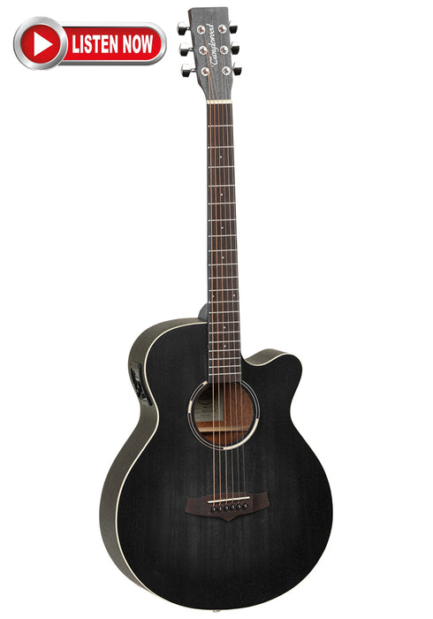 Tanglewood Super Folk Cutaway Electro Acoustic Guitar Blackbird Series TWBBSFCE