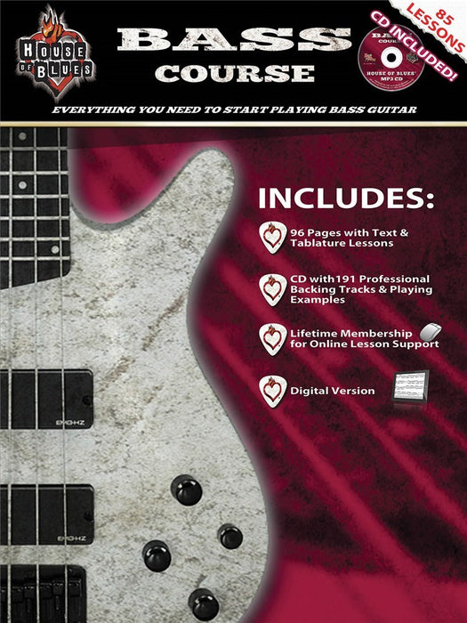 House of Blues Bass Course Book/CD