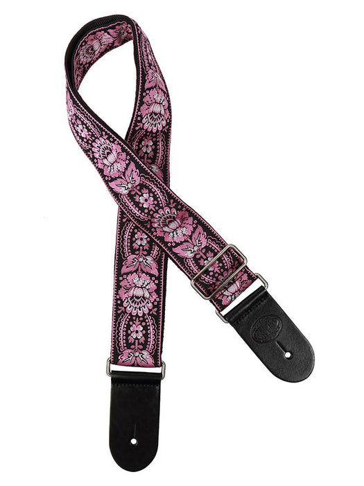 Gaucho Traditional Guitar Strap Pink