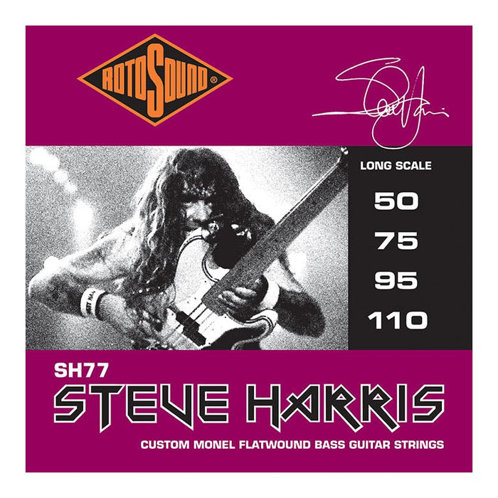 Rotosound Steve Harris 4-String Bass Set (50, 75, 95 110)