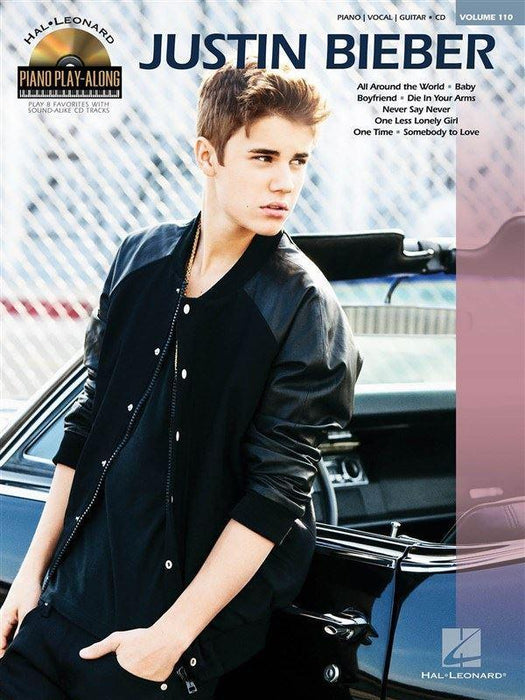 Justin Bieber Piano Play-Along Volume 110 PVG