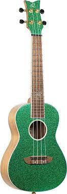 Ortega Concert Ukulele Element Series Metallic Green