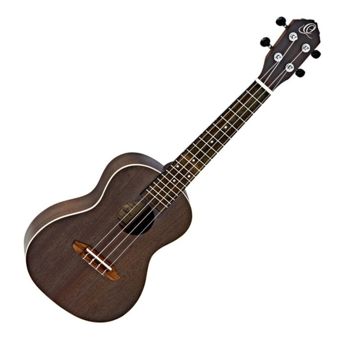 Ortega Concert Ukulele Earth Series Coal Black