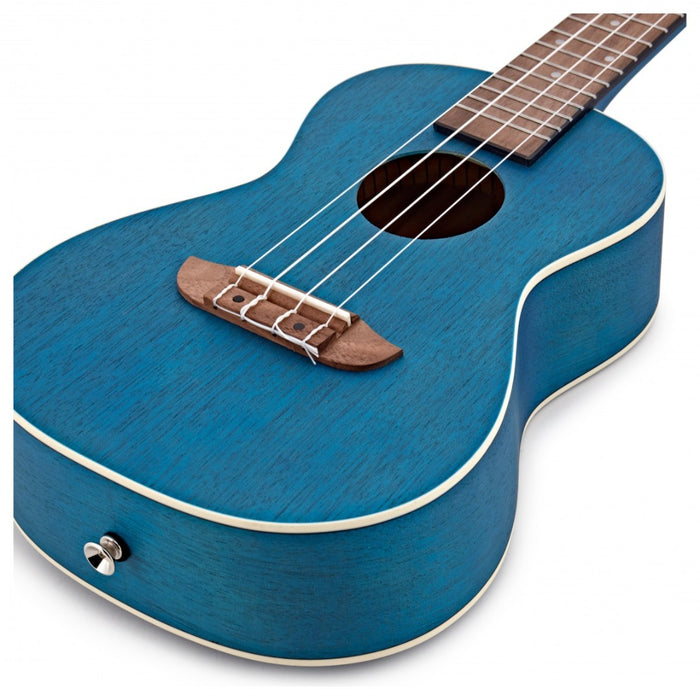 Ortega Concert Ukulele Earth Series Ocean Blue