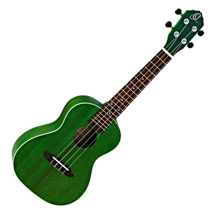 Ortega Concert Ukulele Earth Series Forest Green