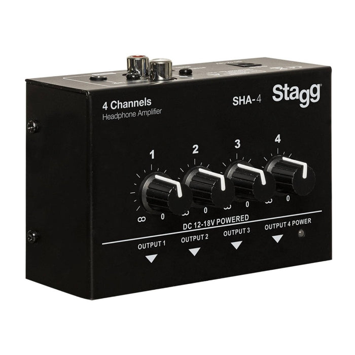 Stagg 4 Channel Stereo Headphone Amplifier