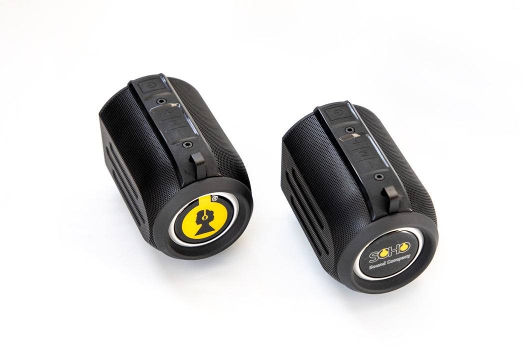 Soho Cylinders True Wireless Speakers.