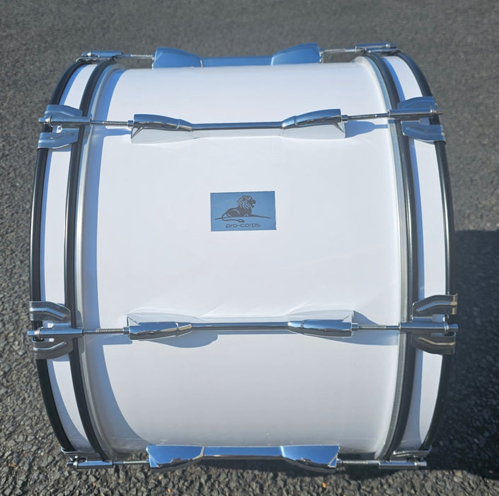 Pro-Corps Junior Marching Bass Drum with Strap and Beaters