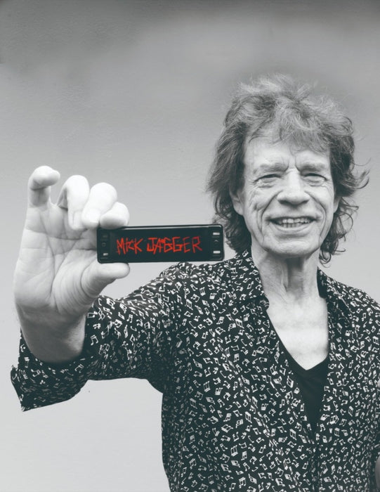 Lee Oskar Mick Jagger Harmonica Signature 1st Edition 10 Hole C