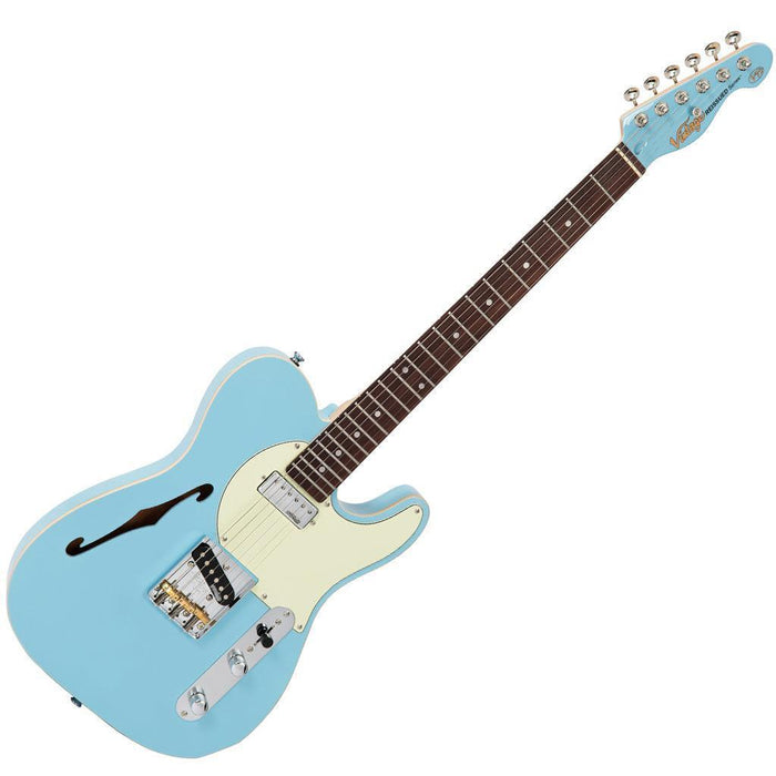 Vintage V72 ReIssued Electric Guitar Laguna Blue