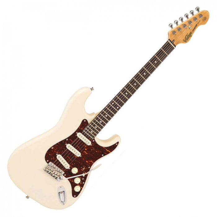 Vintage V60 Coaster Series Electric Guitar ~ Vintage White