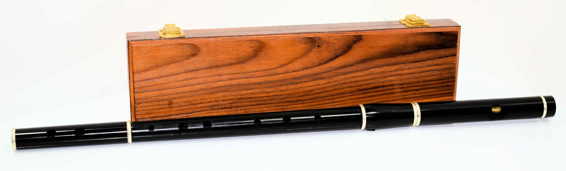Irish D Flute in Wooden Case