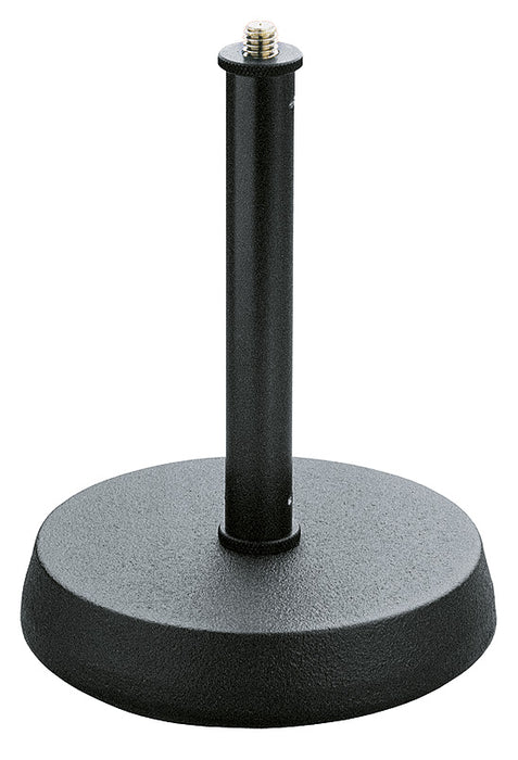 K&M Table Top Microphone Stand - solid Heavy Base