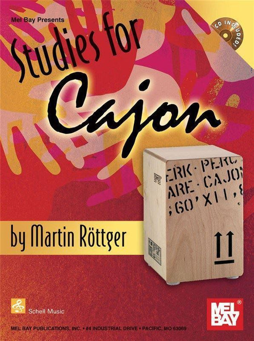 Studies For Cajon Book/CD
