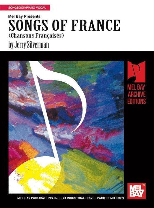 Songs of France Piano/Vocal