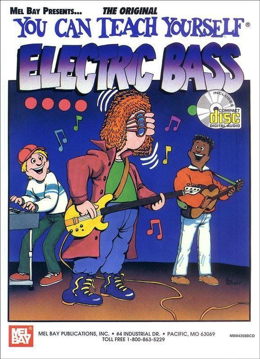 You Can Teach Yourself Electric Bass Book/CD