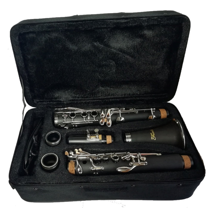 Ferris Bb Clarinet With Canvas Case In Black