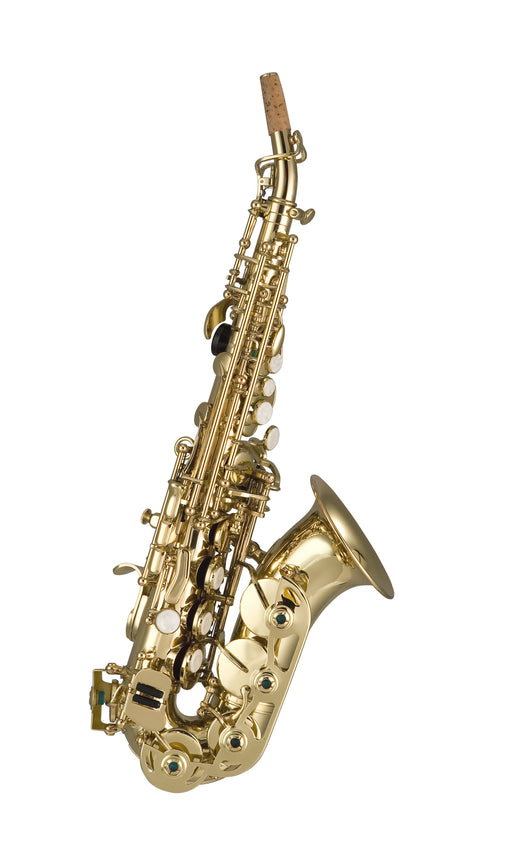 Artemis Soprano Sax Curved Outfit - Gold Lacquer