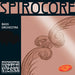Spirocore Double Bass String D. Chrome Wound 3/4 - Weak