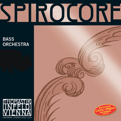 Spirocore Double Bass String B. Chrome Wound 3/4