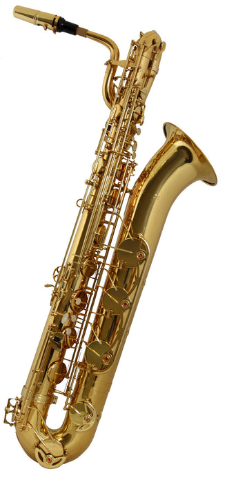Vivace by Kurioshi Baritone Sax Outfit - Gold Lacquer