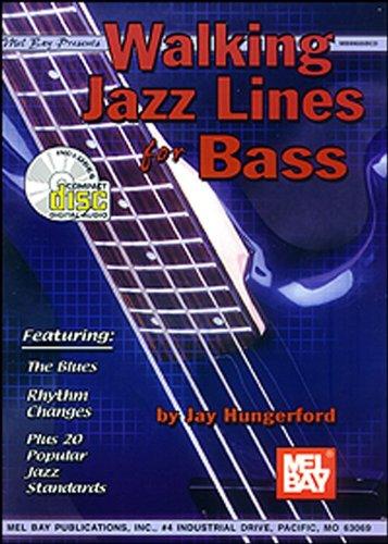 Walking Jazz Lines For Bass Book/CD