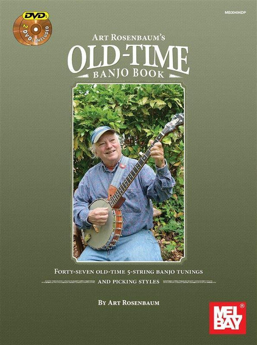 Old-Time Banjo Book Book/2 DVDs Art Rosenbaum