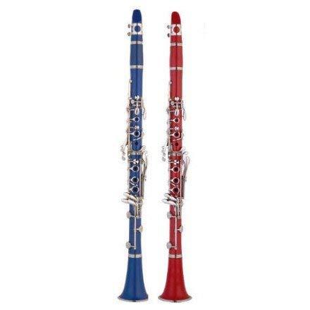 Ferris Bb Clarinet in Case with Mouthpiece Ligature and Reed Blue