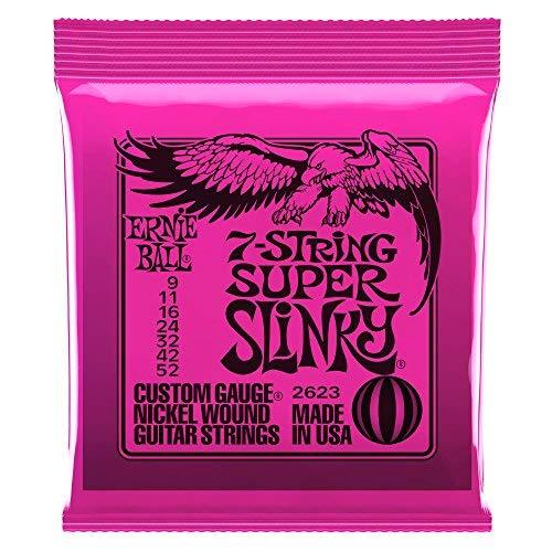 Ernie Ball 7-String Super Slinky Guitar Strings 9 - 52
