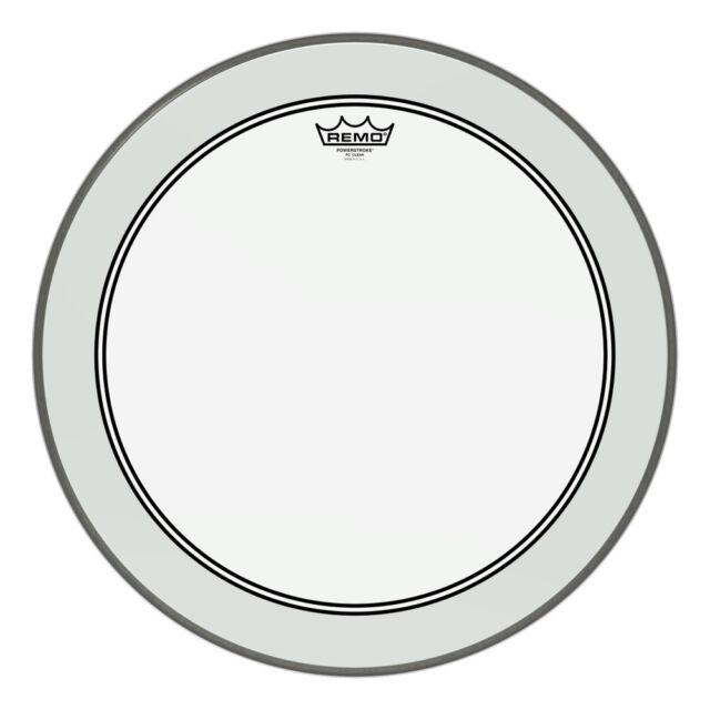 Remo 22'' Bass Drum Head Power Stroke Clear