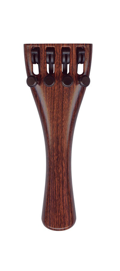 Wittner Violin Tailpiece. Ultra with Adjusters Rosewood effect 4/4