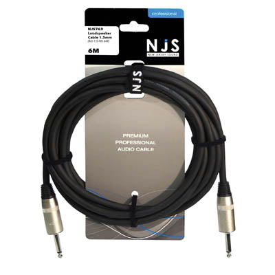 Mono Jack to Mono Jack 1.5mm Speaker Cable (Length (m) 1)