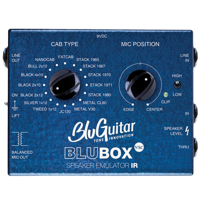 BluGuitar BLUBOX Speaker Emulator IR