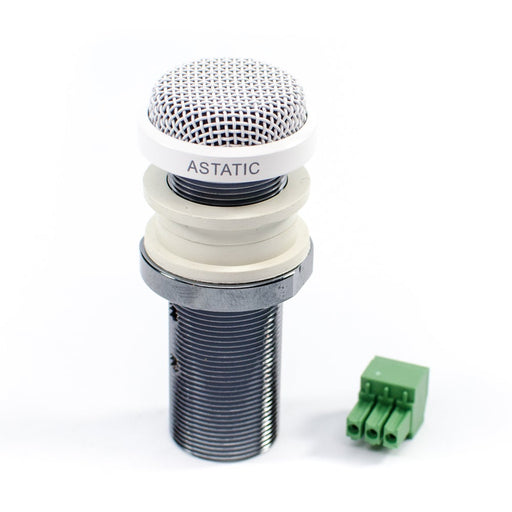 CAD Astatic Omnidirectional Button Microphone ~ White