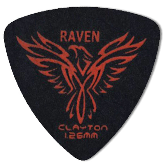 Clayton BLACK RAVEN ROUNDED TRIANGLE 1.26MM (12 Pack)