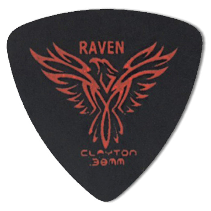 Clayton BLACK RAVEN ROUNDED TRIANGLE .38MM (12 Pack)