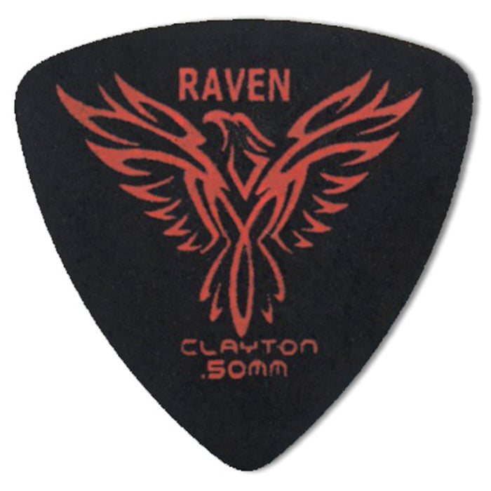 Clayton BLACK RAVEN ROUNDED TRIANGLE .50MM (12 Pack)